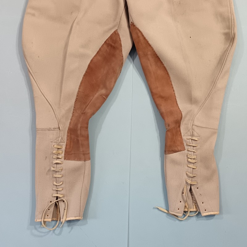 PANTALON CULOTTE MASTIC SOUS OFFICIERS ET OFFICIER MODELE 1929 TOUTES ARMES ET CAVALERIE CAMPAGNE 1939 1940